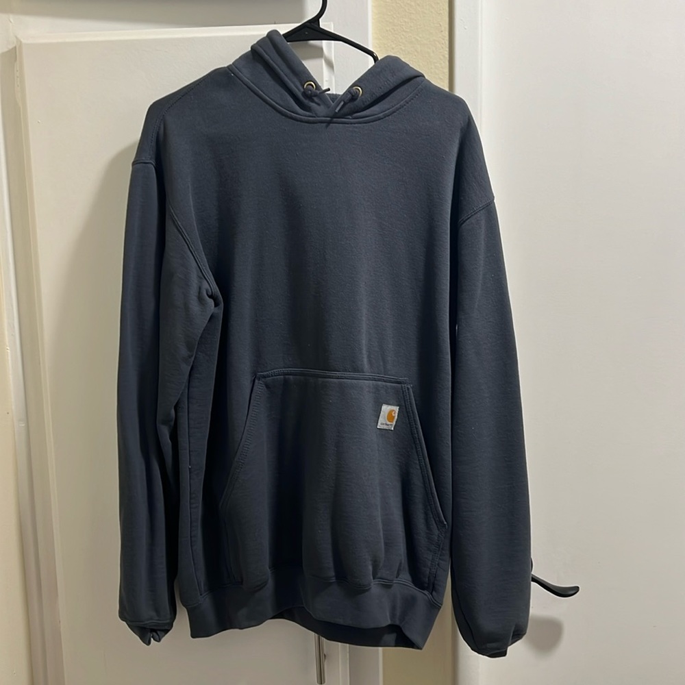 Blue Carhartt loose fit medium sweater